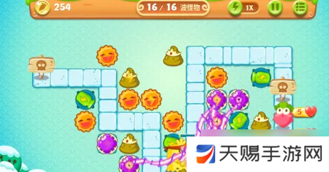 保卫萝卜2遇见阿秋4关攻略