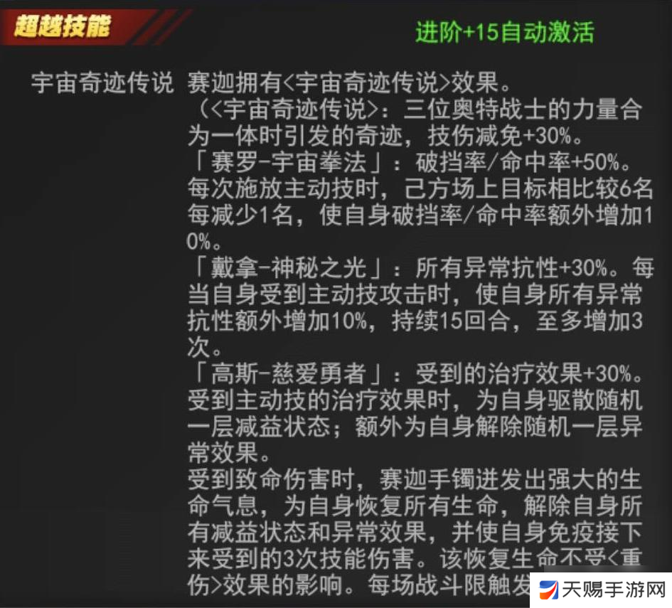 奥特曼系列OL绝境中引发的奇迹 逆转存亡之危机—超越品质突破角色 赛迦奥特曼